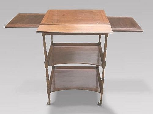 Regency Mahogany Three Tier Whatnot