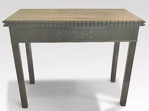 George 111 Flame Mahogany Card Table