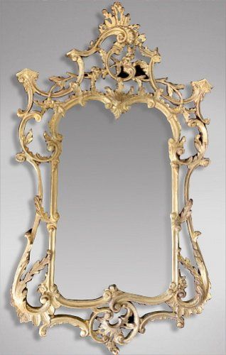 An Early French Wall Mirror