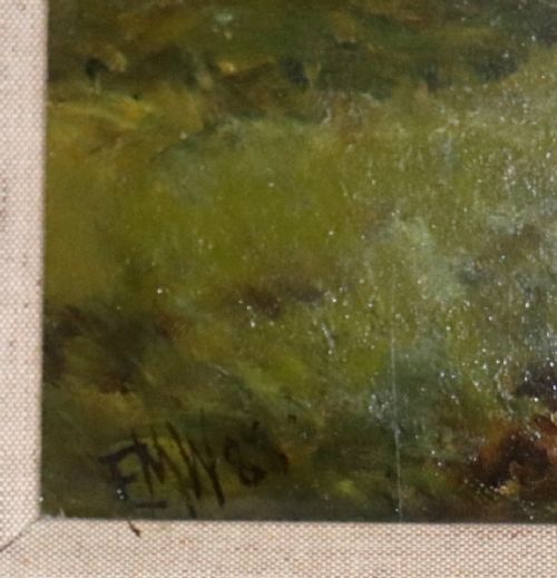 fig 2. Edmund Wimperis - Oil on Canvas - Sussex Downs c1885