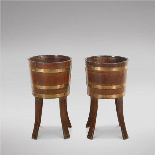 A Pair of 19th Century George III Style Jardinieres