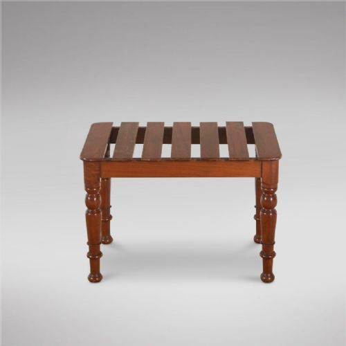 A Mahogany Luggage Stand