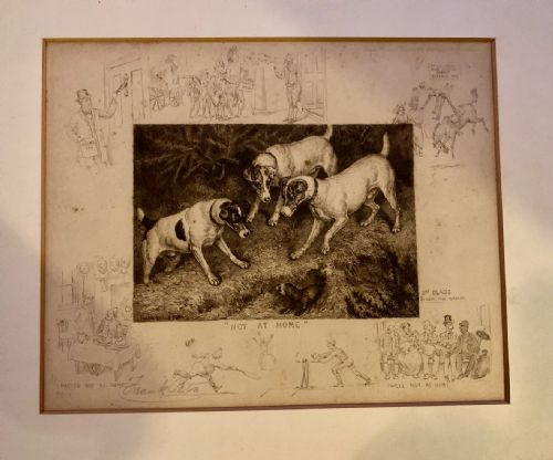 fig 1. Frank Paton - A Set of Three Etchings Signed