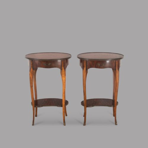 Pair of Early 20th Century French Side or Bedside Tables
