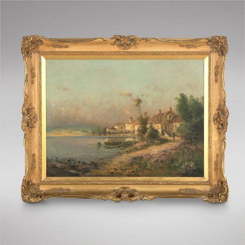 Pierre Jacques Pelletier - 19thc French Oil on Canvas