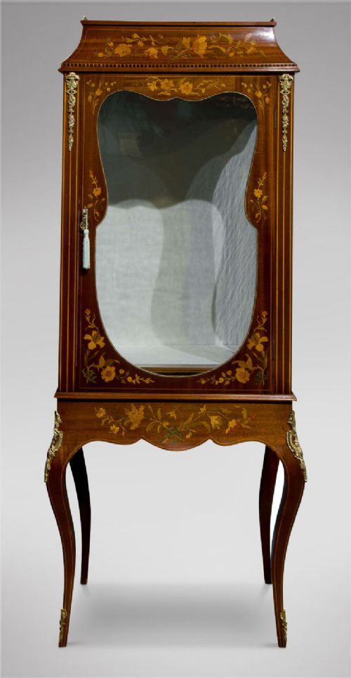 An Edwardian Display Cabinet