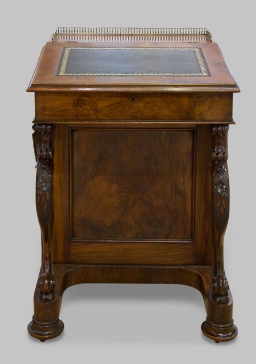 Walnut Davenport Desk