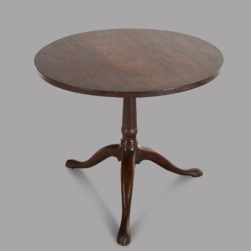 18th Century Mahogany Georgian Bird Cage Table
