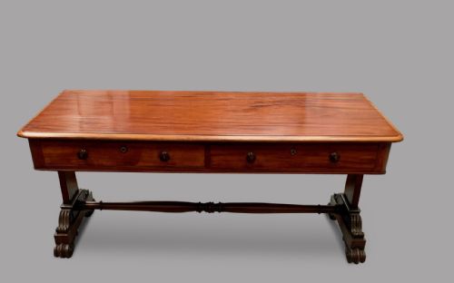 A 19thc Mahogany Library Table