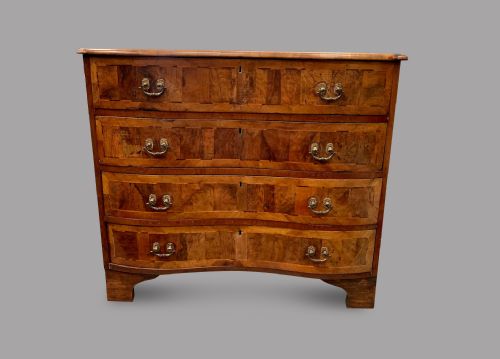 A Northern Italian C1800 Serpentine Chest of Drawers