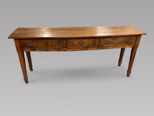 A 19thc Oak Dresser Base