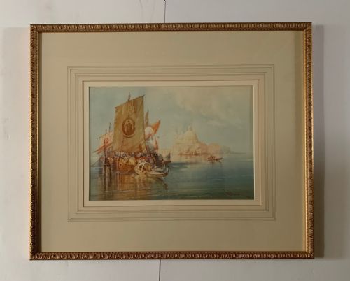 William Knox - Fine Watercolour Drawing of Grand Canal Venice