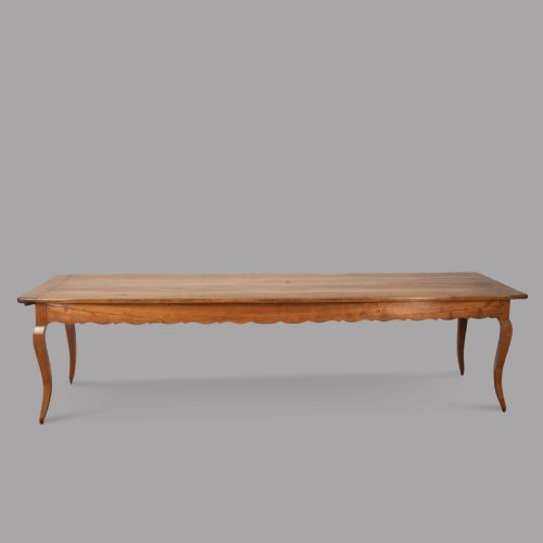 French 19th Century Cherrywood Farmhouse Table
