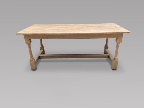 A Bleached Oak Table