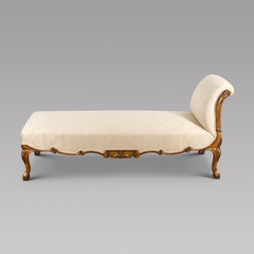 19th Century Giltwood Chaise Longue