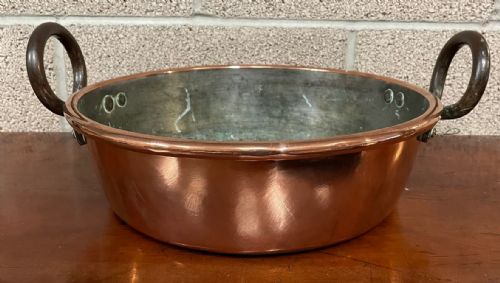 A 19thc Copper Preserve Pan