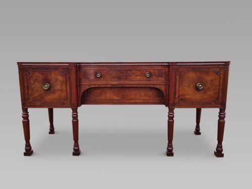 A George 111 Mahogany Sideboard