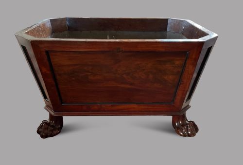 An Attractive Regency Mahogany Wine Cooler