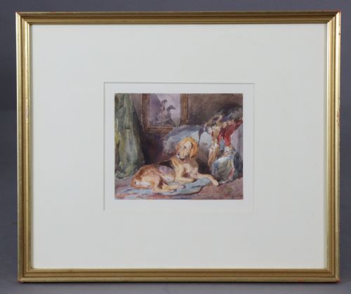 Frederick Tayler - Watercolour - Guarding Master's Uniform
