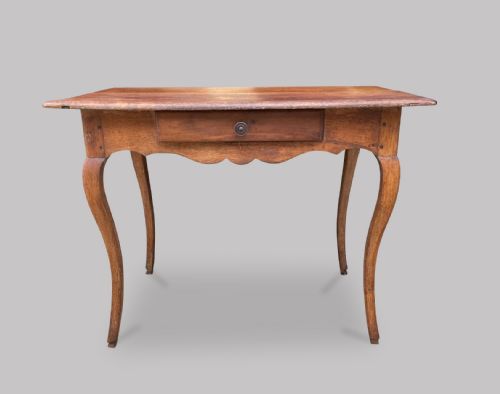 A 19thc Fruitwood Side Table