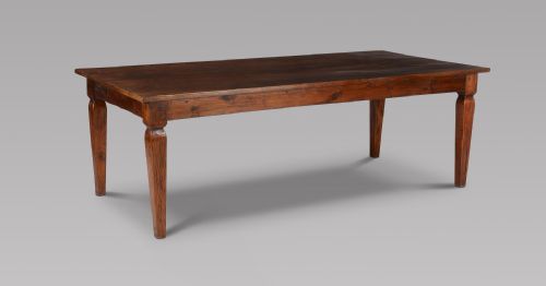 A Lovely Elm Farmhouse Table