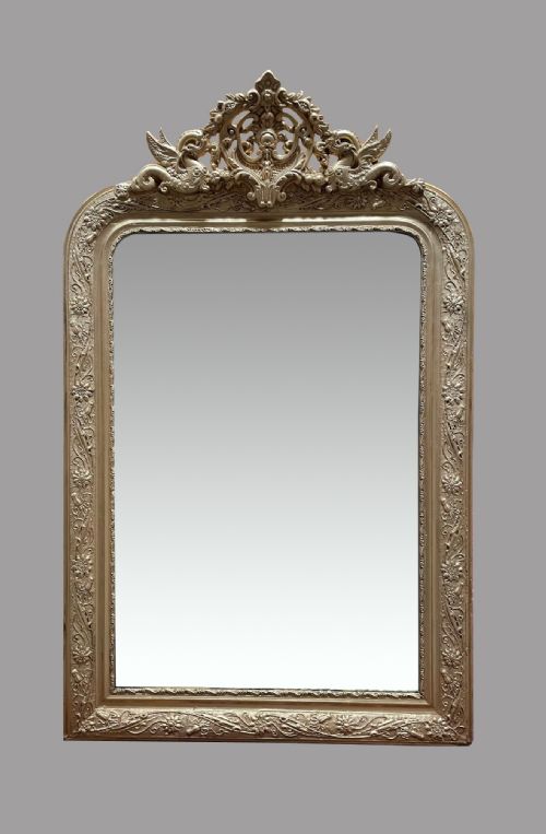 A 19thc French Wall/over Mantel Mirror