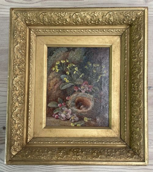 Vincent Clare - Oil on Canvas - Birds Nest