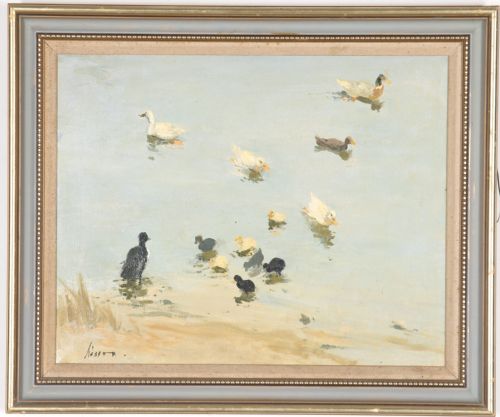 Edward Wesson R.i., R.b.a., R.s.m.a.  - Oil on Canvas