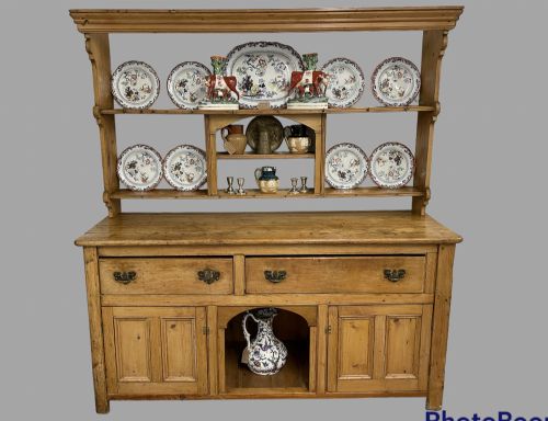 A Victorian Pine Dresser