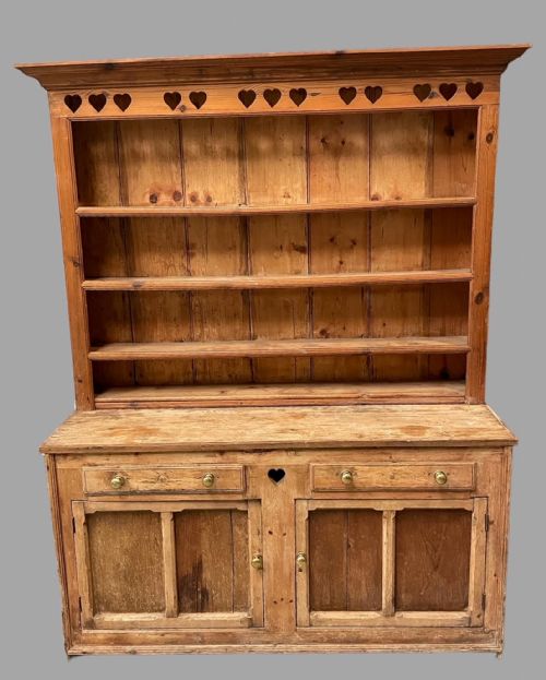 A Rustic Untouched Pine Dresser for Restoration