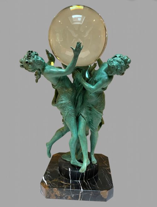 A Superb Bronze 'The Three Graces' by Baccarat