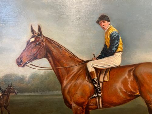 fig 2. Alfred Wheeler - Oil On Panel - Pretty Polly 1906