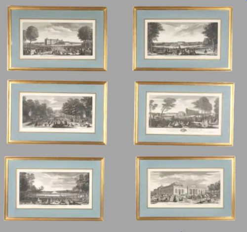 Jacques Riquad -A Set of Six Engravings C1735