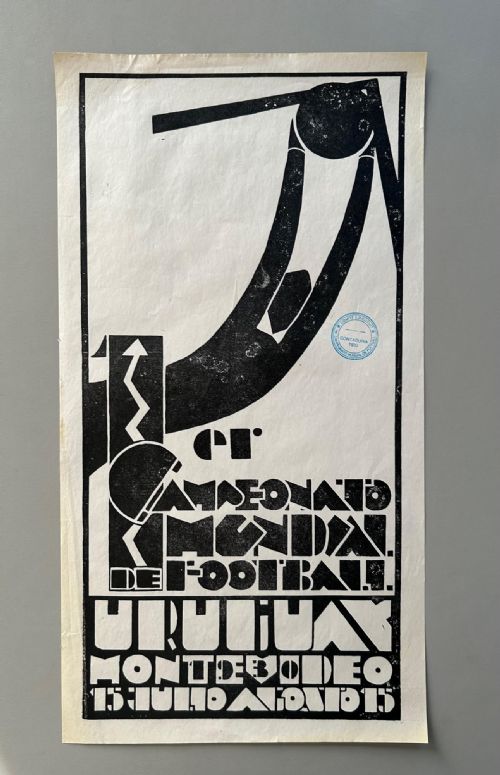 Rare 1930 World Cup Poster