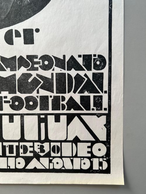 fig 3. Rare 1930 World Cup Poster