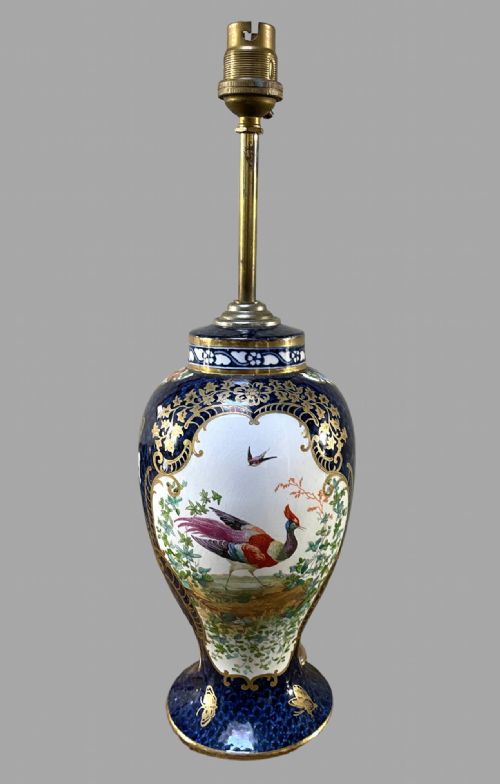A C1925 Booths Silicone China Lamp