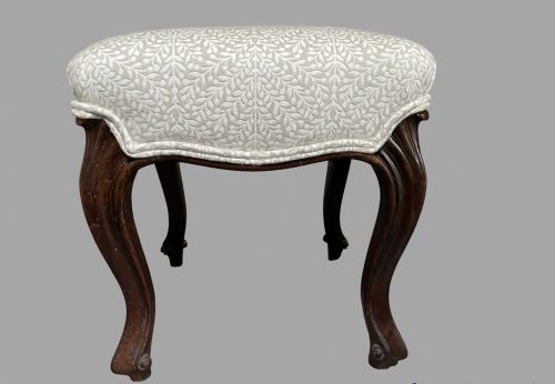 A Walnut Stool