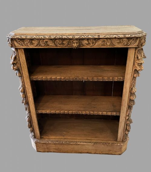 A Bleached Oak Bookcase