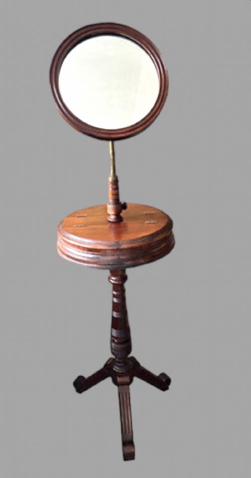 Victorian English Adjustable Shaving Stand