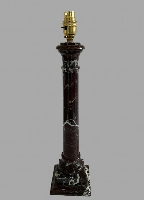 An Italian Column Lamp