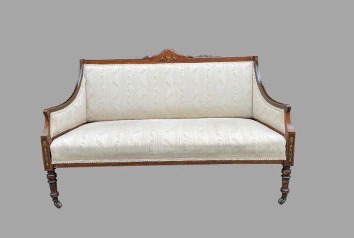 An Attractive Edwardian Settee