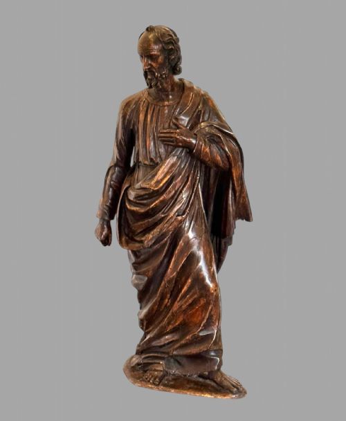 A 19th Century Wooden Sculpture of Jesus Christ