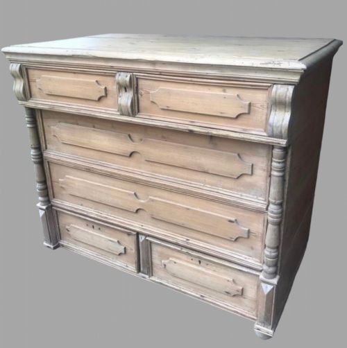An Eastern European Pine Linen Chest