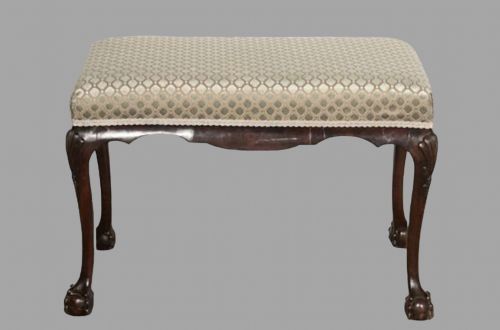 Irish Mahogany Stool 18thc