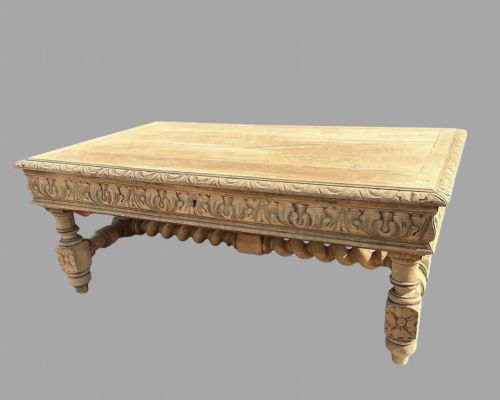A C1845 Bleached Oak Coffee Table