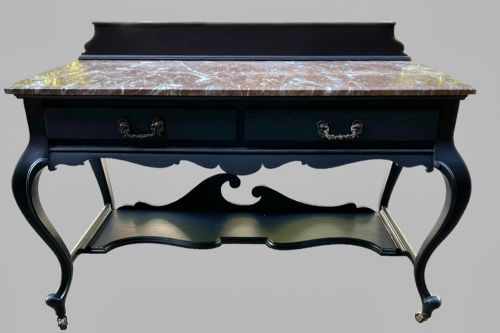 A Painted French Patisserie Table