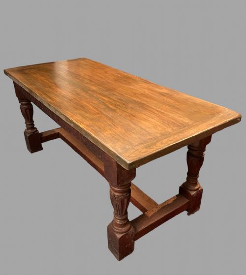 An Oak Hall/dining Table