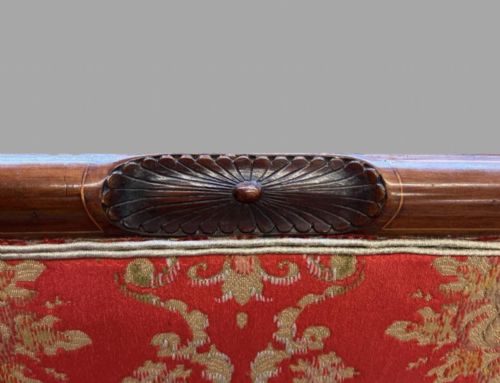 AN ATTRACTIVE EDWARDIAN SETTEE AND CHAIR - ADDITIONAL PHOTO 19