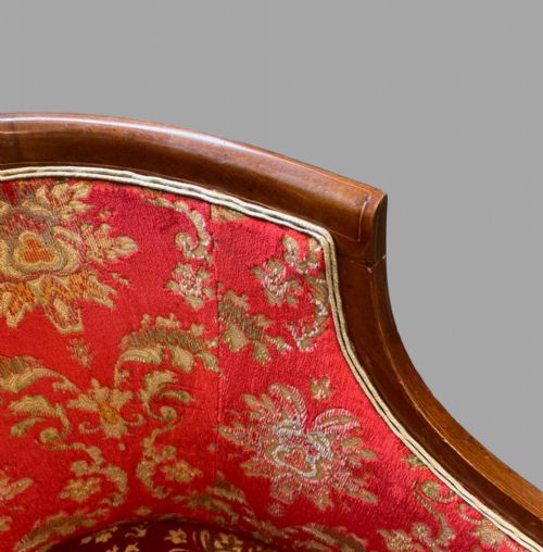AN ATTRACTIVE EDWARDIAN SETTEE AND CHAIR - ADDITIONAL PHOTO 20
