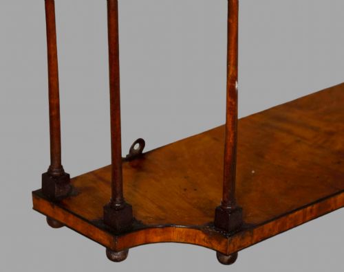 ATTRACTIVE 19THC SATINWOOD WALL SHELVES - ADDITIONAL PHOTO 2